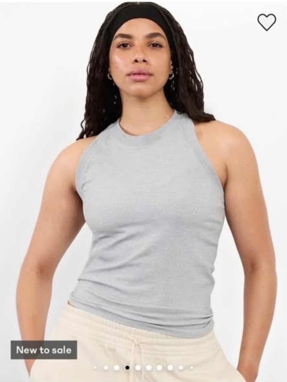 Athleta Renew Ribbed Racerback Tank - Picture 3 of 3